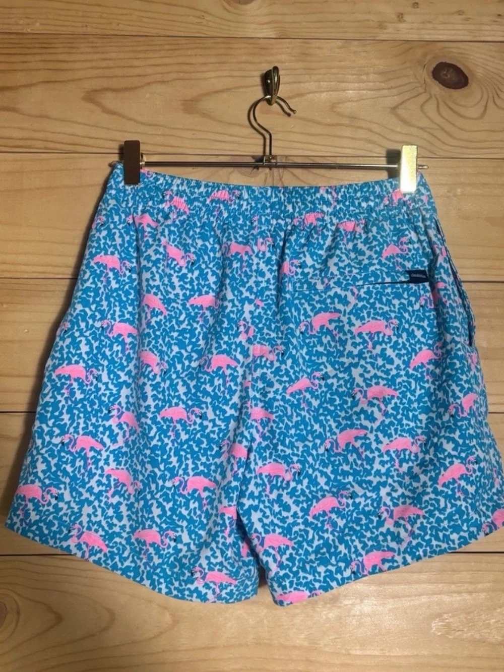 Chubbies Flamingo Swim Trunks Men’s Small 5.5” Inseam Pink Liner